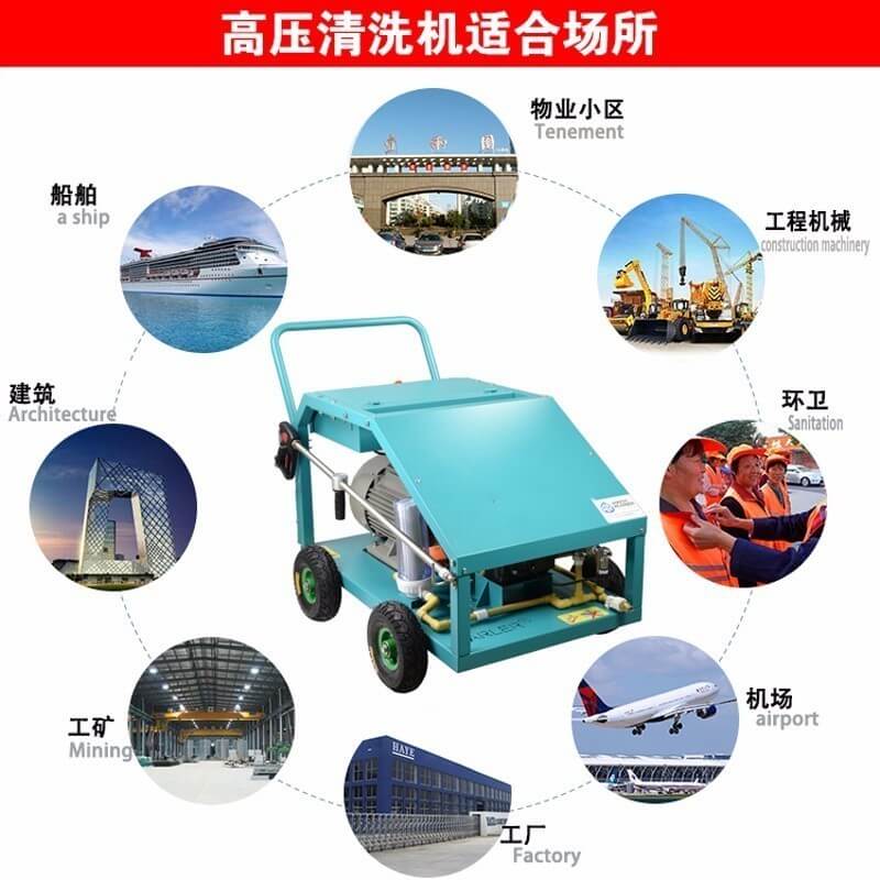 高压冲洗机各部位运行正常却不出水