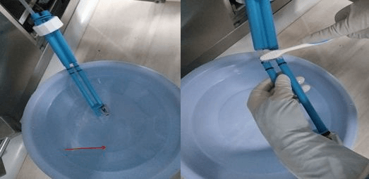 纯化水冲洗管道